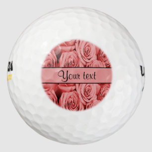 Balles De Golf Roses rouges