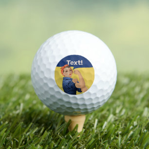 Balles De Golf Rosie the Riveter