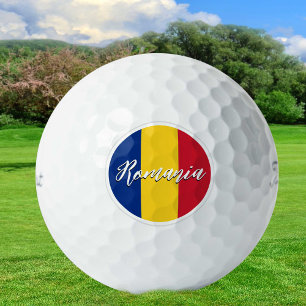 Balles De Golf Roumaine Boules de golf, golfeurs de drapeau / Pat