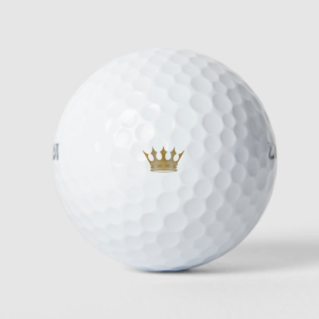 Balles De Golf Royal Shining Golden Crown (Devant)