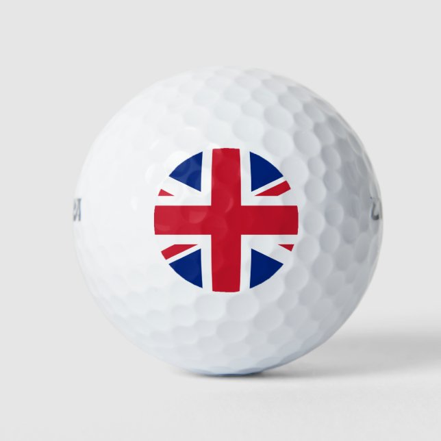 Balles De Golf Royaume-Uni (British Flag) (Union Jack) (Royaume-U (Devant)