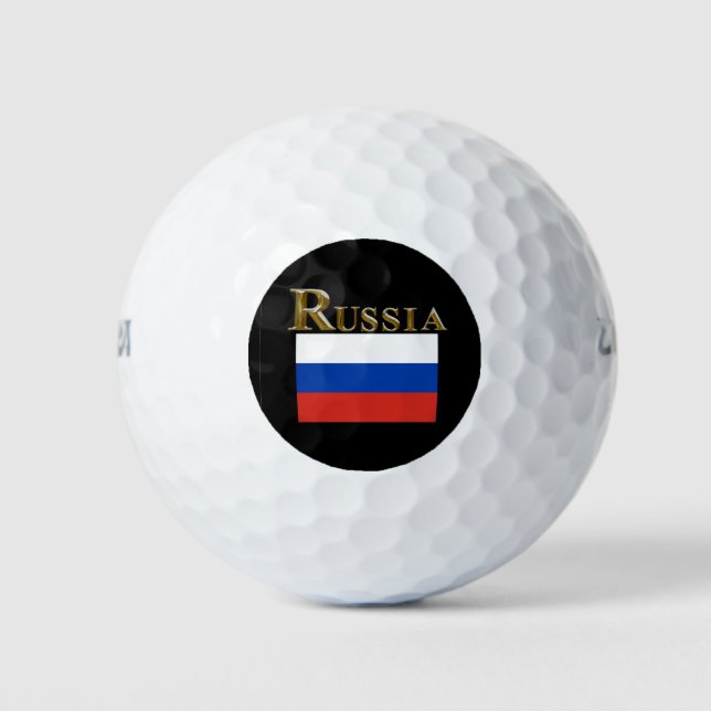 BALLES DE GOLF RUSSIE (Devant)