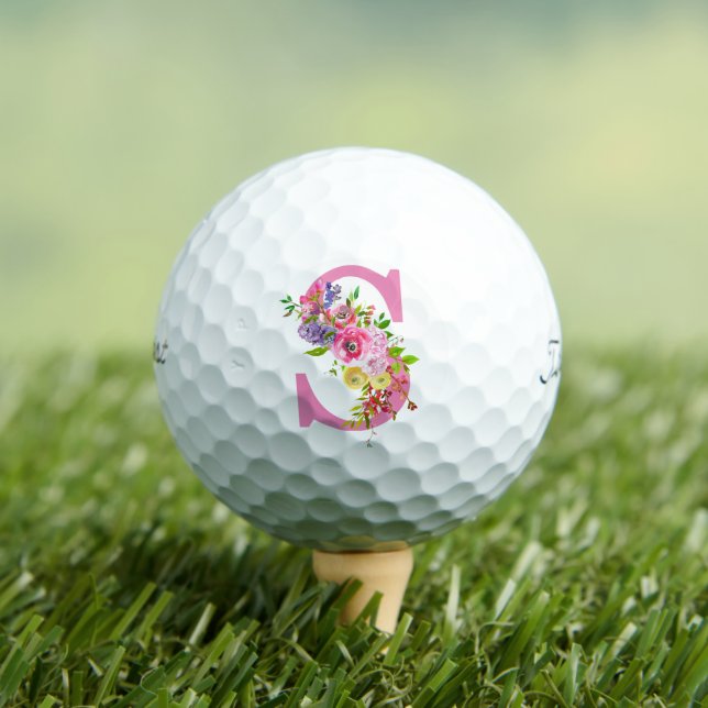 Balles De Golf S Floral (T-shirt Insitu)
