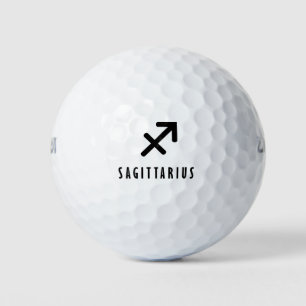 Balles De Golf Sagittarius zodiaque