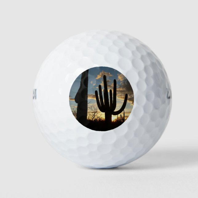 Balles De Golf Saguaro Sunset II Arizona (Devant)