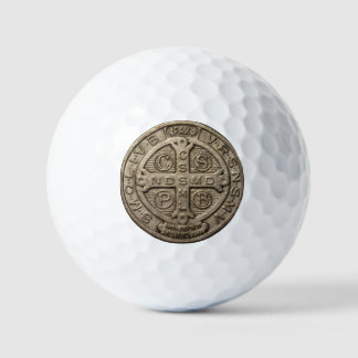 Balles De Golf Saint Benedict Medal Golf Balls