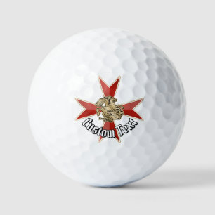 Balles De Golf Saint George sur croix de Malte