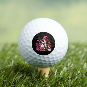 Balles De Golf Saison effrayante Gentil fantôme en chapeau de sor