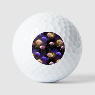 Balles De Golf Sans joint avec méduse éclatante