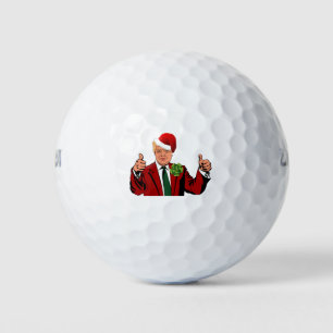 Balles De Golf santa claus donald trump