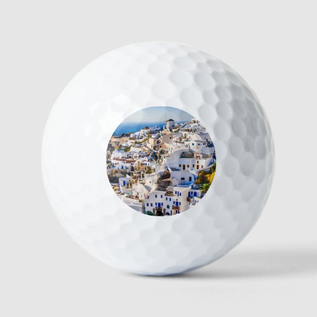 Balles De Golf Santorin Oia (Recto)