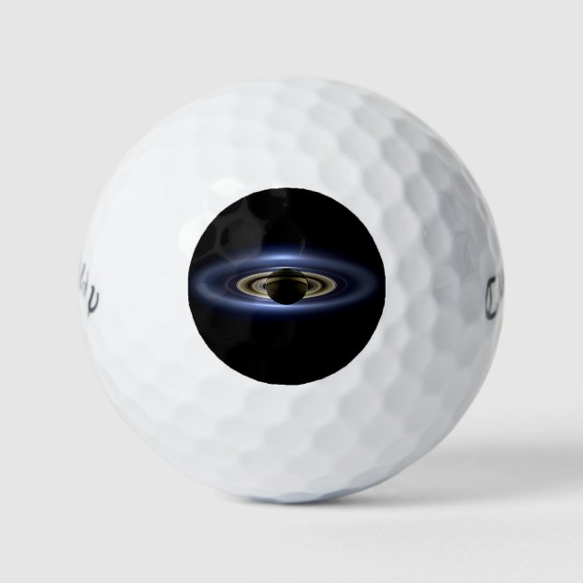 Balles De Golf Saturne a éclipsé le Soleil depuis l'orbiteur Cass (Devant)