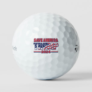 Balles De Golf Sauvez l'Amérique Trump 2024