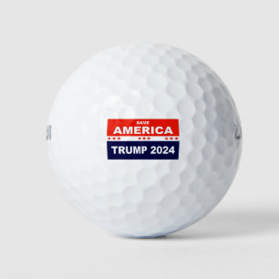 Balles De Golf Sauvez l'Amérique Trump 2024