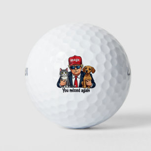 Balles De Golf Sauvez les animaux de compagnie Trump Election