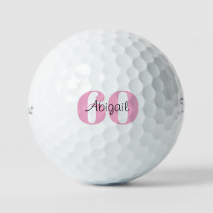 Balles De Golf Scénario 60e anniversaire rose Nom Titleist Pro V1