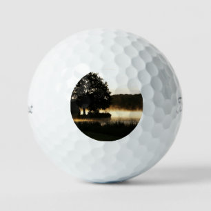 Balles De Golf Scène du lac du matin tpv1 gbcnm