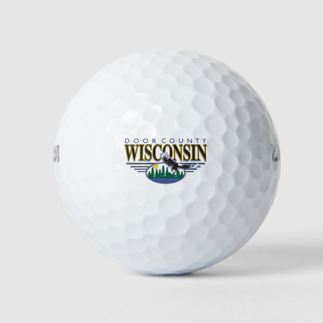 BALLES DE GOLF SCÈNE WISCONSIN- (Devant)