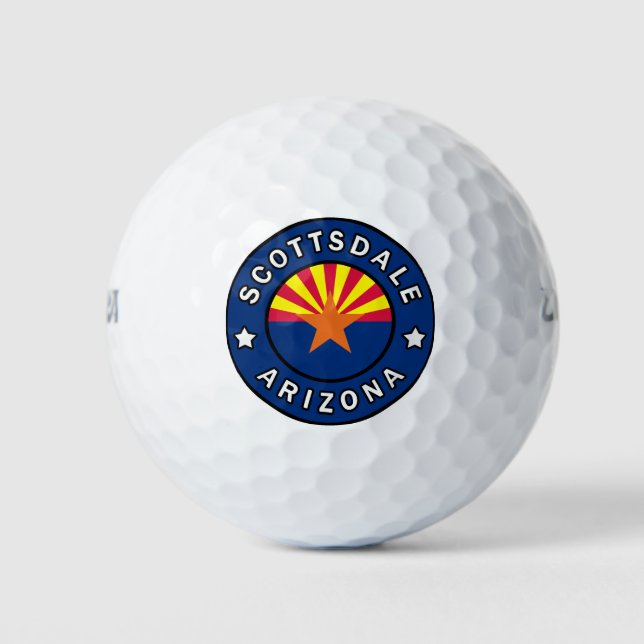 Balles De Golf Scottsdale Arizona (Devant)
