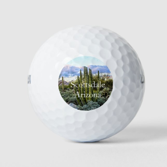 Balles De Golf Scottsdale Succulent Sunset (Devant)