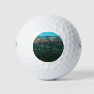 Balles De Golf Sedona et Coffee Pot Rock d'en haut