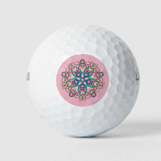 Balles De Golf Sept papillons (Devant)