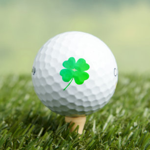 Balles De Golf Shamrock vert irlandais St. Patrick's Day 4Kevin