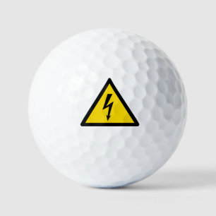 Balles De Golf signal haute tension symbole électrique danger p