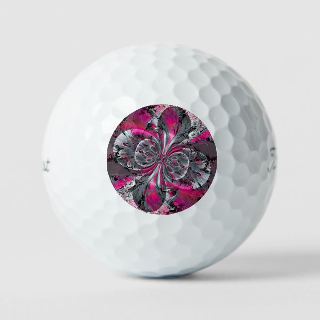Balles De Golf Signaux mixtes Balls de golf (Recto)