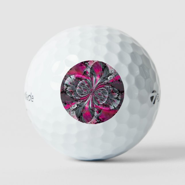 Balles De Golf Signaux mixtes Balls de golf (Recto)