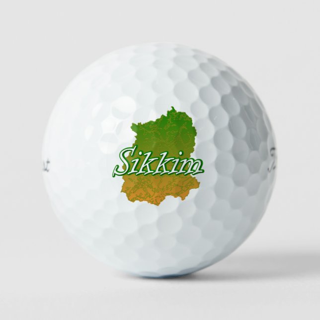 Balles De Golf Sikkim (Recto)