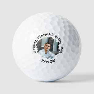 Balles De Golf S'Il Est Trouvé S'Il Vous Plaît Frapper Mieux Que 