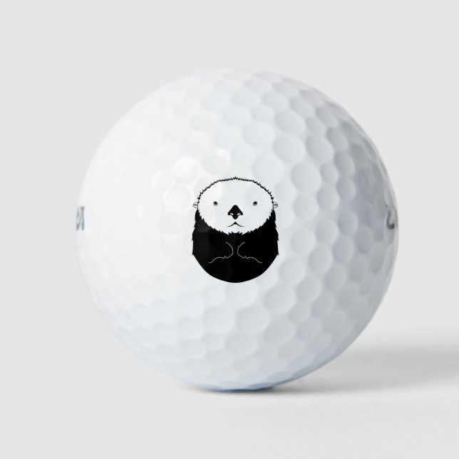 Balles De Golf Silhouette (Devant)