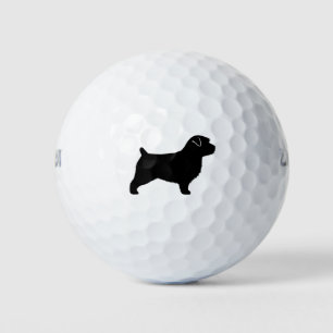 Balles De Golf Silhouette de Terrier