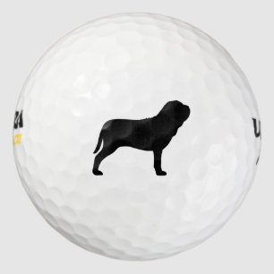 Balles De Golf Silhouette napolitaine Mastiff