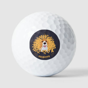 Balles De Golf Simple Elegant Mignonne mon chien et halloween