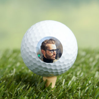 Balles de golf simples avec image personnalisée