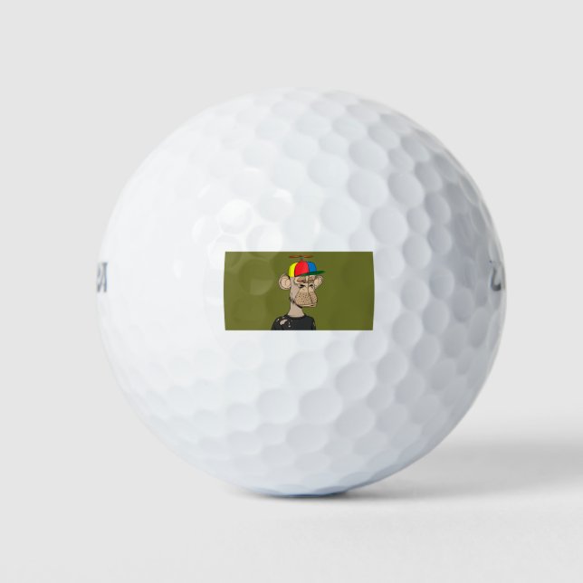 Balles De Golf 🐵 singe (Devant)
