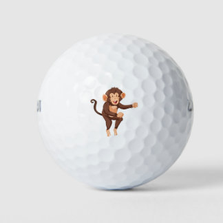 Balles De Golf Singe dansant