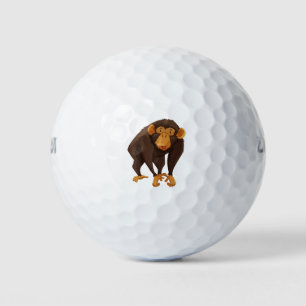 Balles De Golf Singe mignon