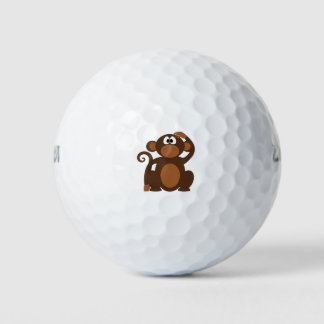 Balles De Golf Singe mignon