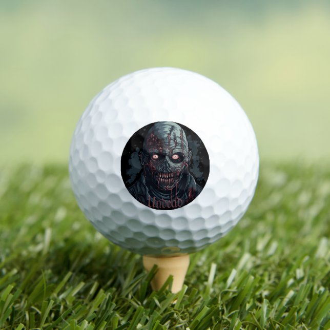 Balles De Golf Sinister Undead (T-shirt Insitu)