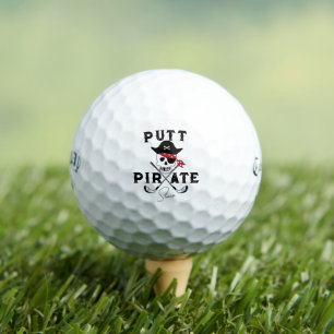 Balles De Golf Skull Golf Balls - Putt Pirate Cadeau de la Fête d