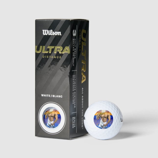 Balles De Golf SlipperyJoe's musculaire bulge six pack gym trai (Emballage)