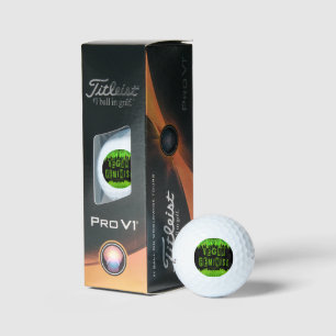 Balles De Golf SlipperyJoe's veganisme féministe attention-grabbi