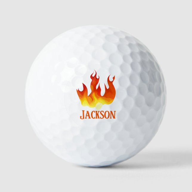 Balles De Golf Smokin Hot Golf Balls (Recto)