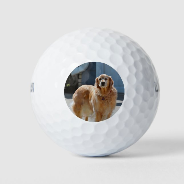 Balles De Golf Soleil doré (Devant)