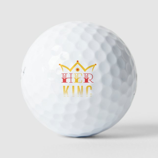 Balles De Golf Son Roi (Devant)