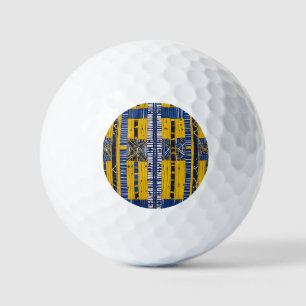 Balles De Golf Sophistiqué Boudcloth Africain Caraïbes