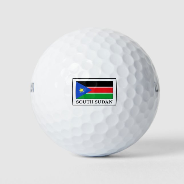 Balles De Golf Soudan du Sud (Devant)